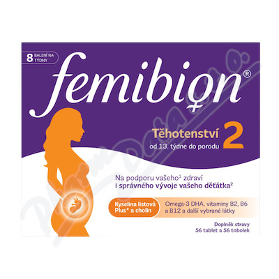 Femibion 2 Tehotenstvi tbl.56 + tob.56