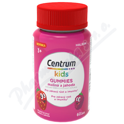 Centrum Kids Gummies malina+jahoda želé