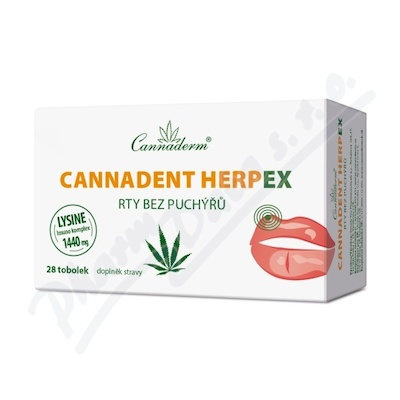 Cannaderm Cann. HerpEX rty bez puch.28tb