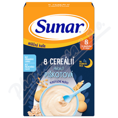 Sunar Ml.kase 8 cerealii piskot. DN 210g