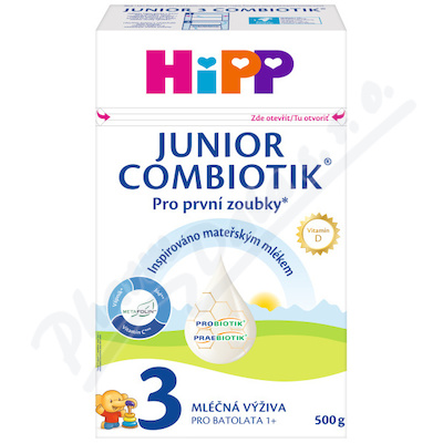 HiPP 3 Junior Combiotik mlec.vyz. 500g