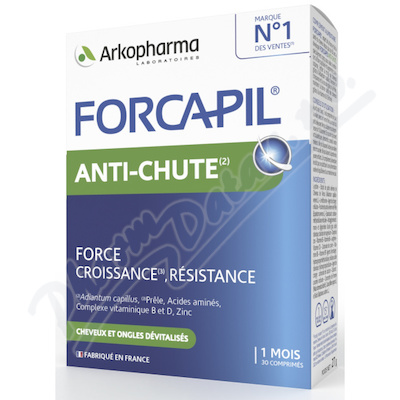 FORCAPIL Anti-Chute podp.růst.vlas.30tbl