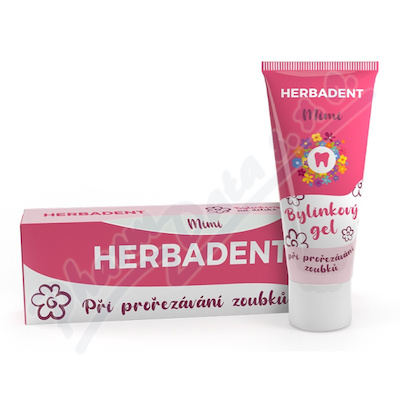 HERBADENT Mimi Byl.gel na prorez.zub.25g