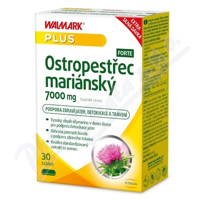 Ostropestřec marianský 7000mg 30tbl.