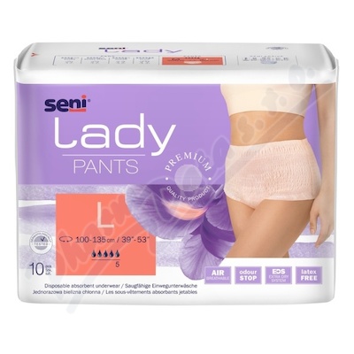 Seni Lady Pants ink.plen.kalhotky L 10ks
