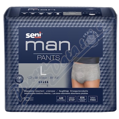 Seni Man Pants inkon.plen.kalh. L 10ks