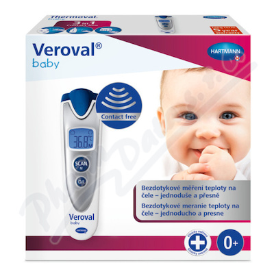 Veroval Baby tepl.bezdot.infra.stříbrný