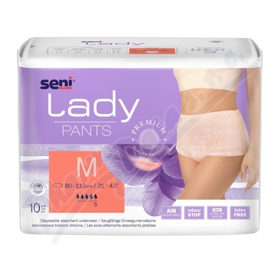 Seni Lady Pants ink.plen.kalhotky M 10ks