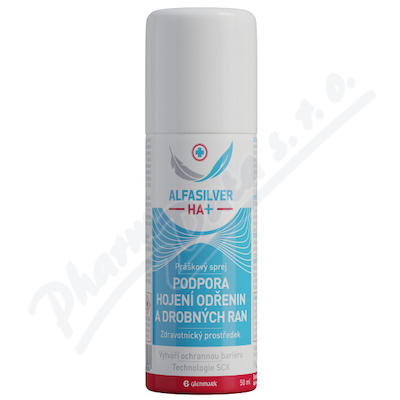 Alfasilver HA+ praskovy sprej 50ml
