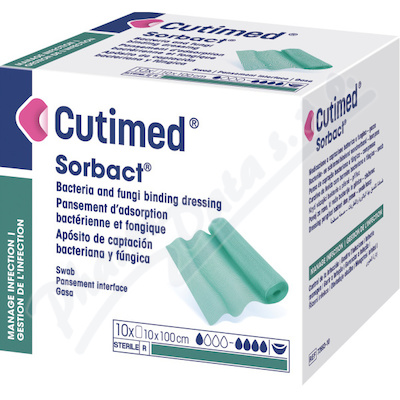 Cutimed Sorb.Swab ant.k.10x100cm 7269310