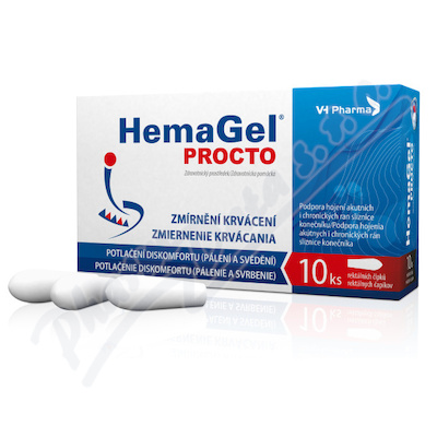 HemaGel PROCTO 10ks rektalnich cipku II