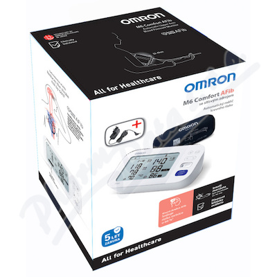 Tonometr OMRON M6 Com.AFib pazni+sit.zdr