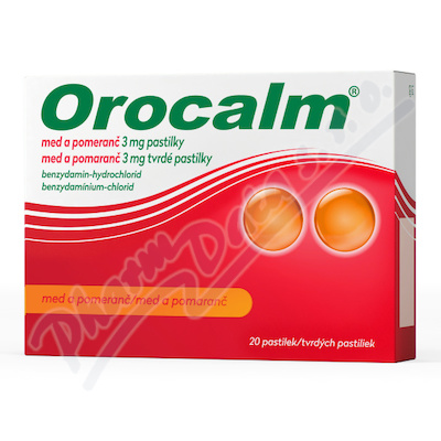 Orocalm med a pomeranc 3mg pas.20