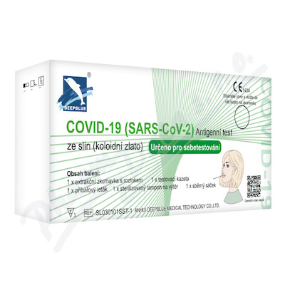 Deepblue Covid-19 antig.test ze slin 1ks