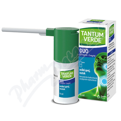 Tantum Verde Duo 1.5+5mg/ml o.s.sol.15ml