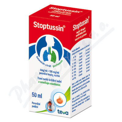 Stoptussin 4mg/ml+100mg/ml p.g.s.1x50mlP
