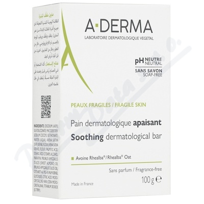 A-DERMA Zklidn.dermatologicka kostka100g