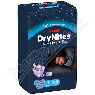 DryNites nata.kal.boy 13+let/48-60kg/9ks