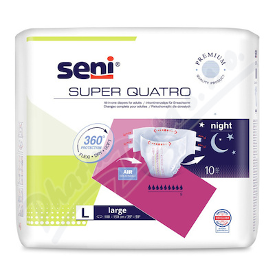 Seni Super Quatro ink.kalh.s lep.L 10ks
