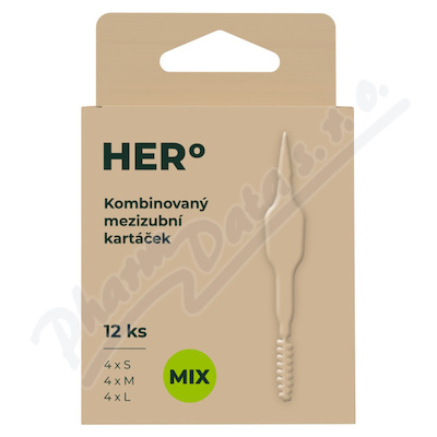 HERBADENT HERo mezizub.kartacek mix 12ks
