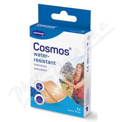 Cosmos water-resistant  6x10cm 5ks