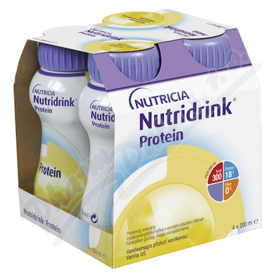 Nutridrink Prot.s pr.vanil.por.s.4x200ml