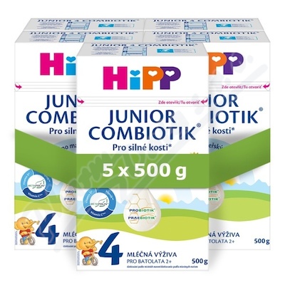 HiPP 4 Junior Combiotik ml.vyziva 5x500g