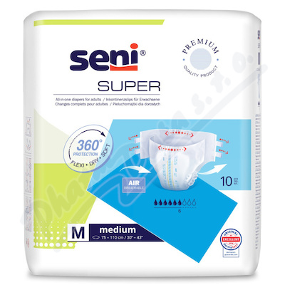 Seni Super inkon.plenk.kalhotky M 10ks