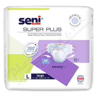 Seni Super Plus inkon.plenk.kalho.L 10ks