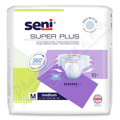 Seni Super Plus inkon.plenk.kalho.M 10ks