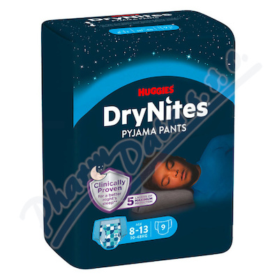 DryNites nat.kal.chl.8-13let/30-48kg 9ks