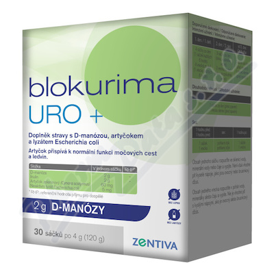 Blokurima URO+ 2g D-manozy sacky 30x4g