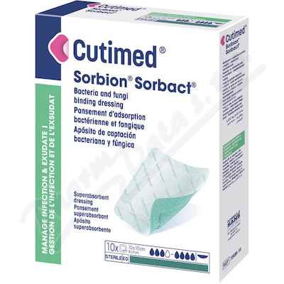 Cutimed Sorbion Sorbact 10x10cm,7269816
