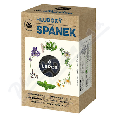 LEROS Hluboky spanek caj 20x1g