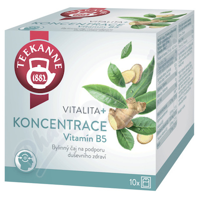 TEE Vitalita+Koncentrace s vit.B5 10x1,8