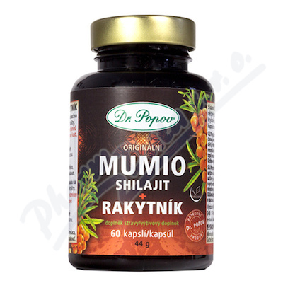 Dr.Popov MUMIO Shilajit+RAKYTNIK cps.60