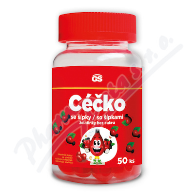 GS Cecko se sipky zelat.bez cukru 50ks
