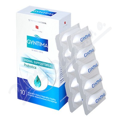 Fytofontana GYNTIMA Probio vag.čípky10ks