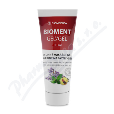 BIOMENT bylinny masazni gel 100ml