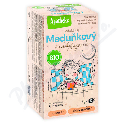 Apotheke BIO Detsky Medunkovy caj 20x2g