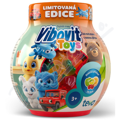 Vibovit Toys zele bonbony multivit.50ks
