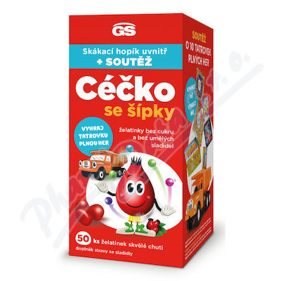 GS Cecko se sipky zelat.bez cuk.50ks dár