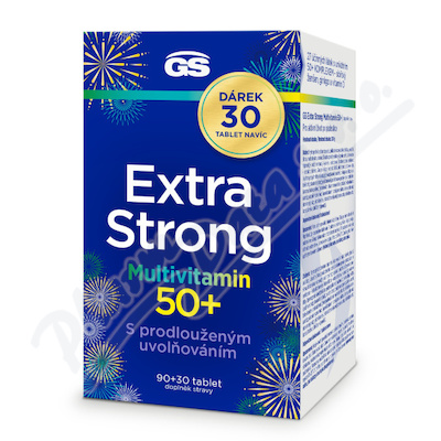 GS Extra Strong Multiv.50+ tbl.90+30dáre