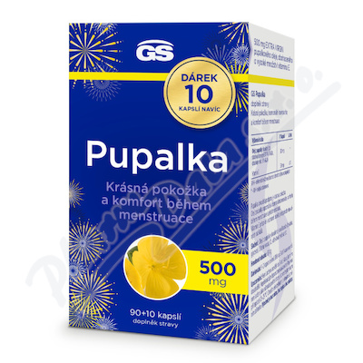 GS Pupalka 500mg cps.90+10 darek