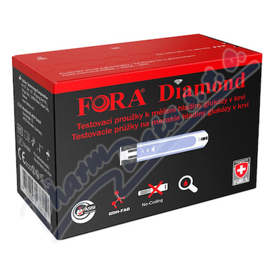 FORA Diamond Test.pr.ke glukom.TD 50ks