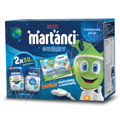 Martanci Gummy 50+50ks+omalov.Promo25