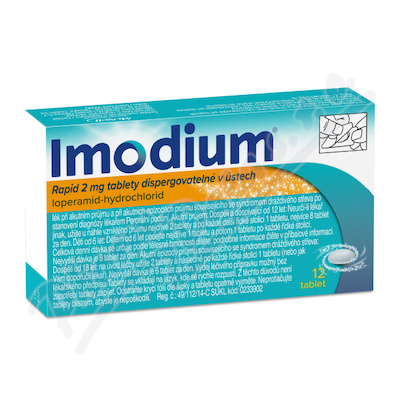 Imodium Rapid 2mg por.tbl.dis.12 II