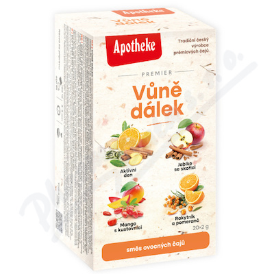 Čaj Prem.Vůně dálek.ovoc.4v1 20x2gAPOTHE