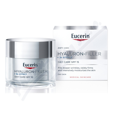 EUCERIN Hyaluron+3xEFF den.kr.SPF15 50ml