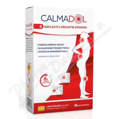 CALMADOL 6 naplasti s hrejivym ucinkem